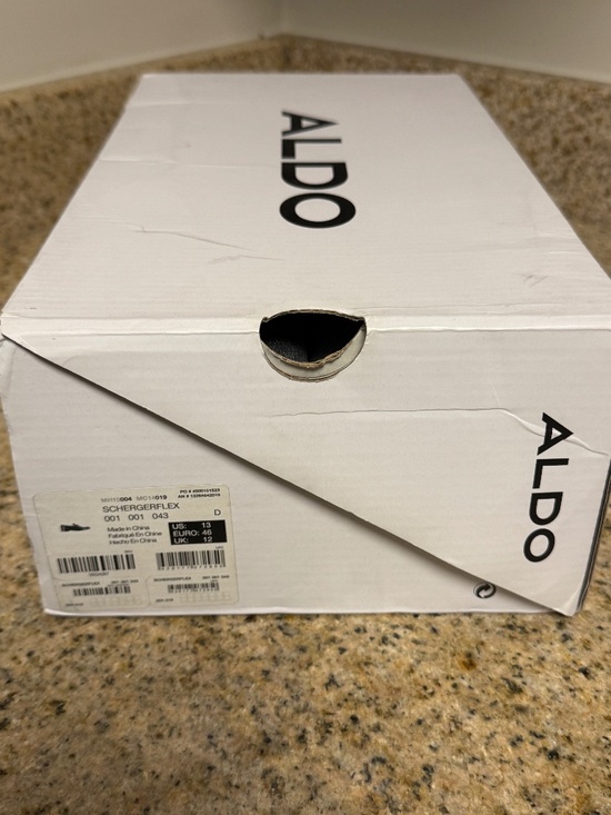 Aldo Schergerflex Black Leather Loafers Men’s Size 13 – Dress Shoes